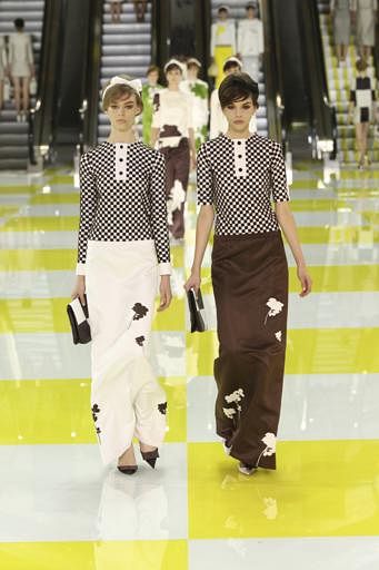 speaking of seeing double… thinking of Louis Vuitton SS13 by