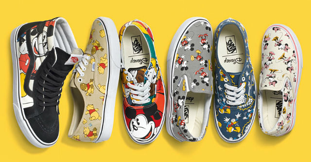 vans x disney shoes