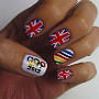Get Olympic-themed nails 90