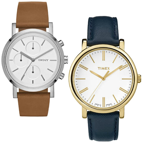 6 cool classic watches to wear to work Fossil DKNY TIMEX THUMBNAIL