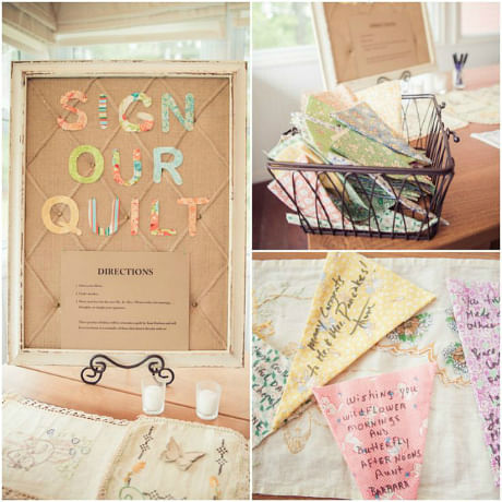 quilt guest book new t