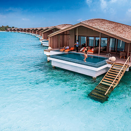 Unique breezy weddings and honeymoons at Club Med Finolhu