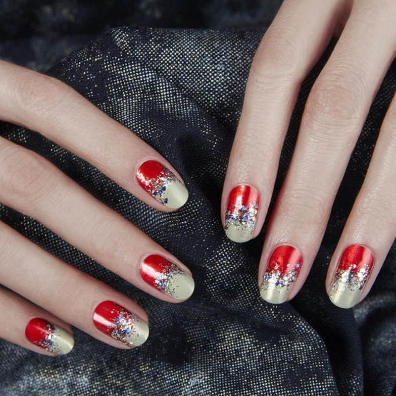Red and gold nail art ideas for Chinese New Year - Her World Singapore