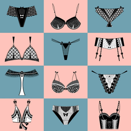 The different types of women's underwear: Types of underwear