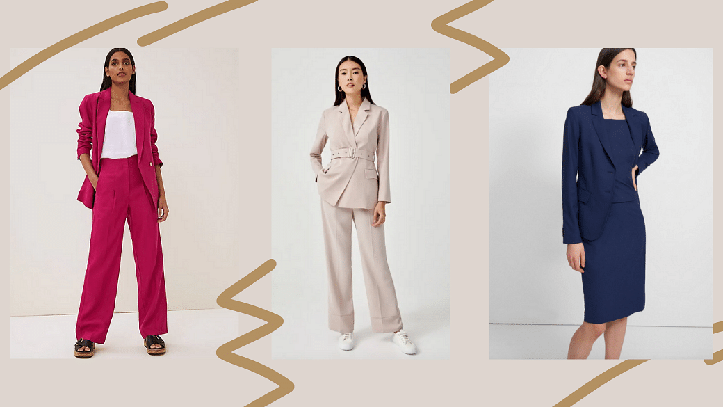 Chic suits to refresh your corporate office work wardrobe - Her World ...