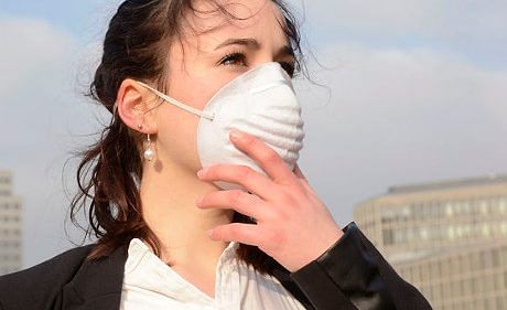 how to minimise exposure to polluted air 
