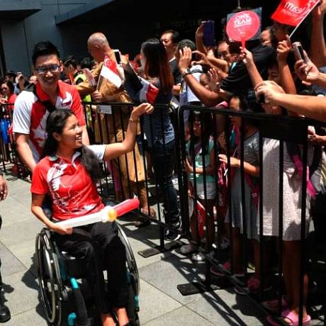 Singapore celebrates the return of Paralympians - thumbnail