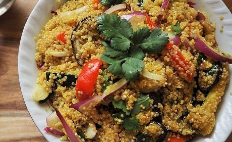 VIDEO RECIPE: Make delicious fried quinoa for a healthy work lunch