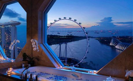 easter staycations singapore 2017 - ritz carlton singapore