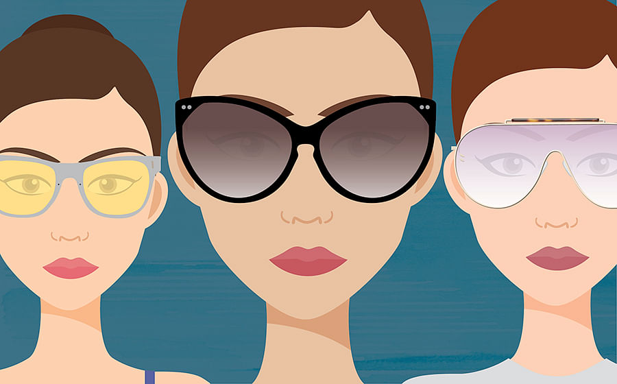  Y2K Sunglasses  Wrap Around Rimless Glasses for Women