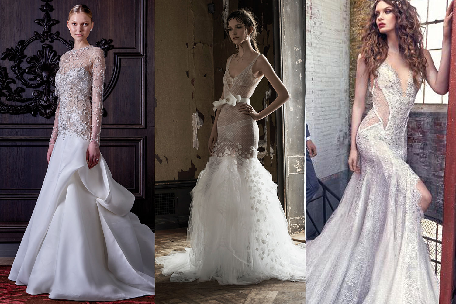 NOW TRENDING: Super Sheer Wedding Dresses - Her World Singapore