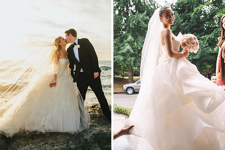 11 Real Brides Who Were Beautiful In Vera Wang s Romantic