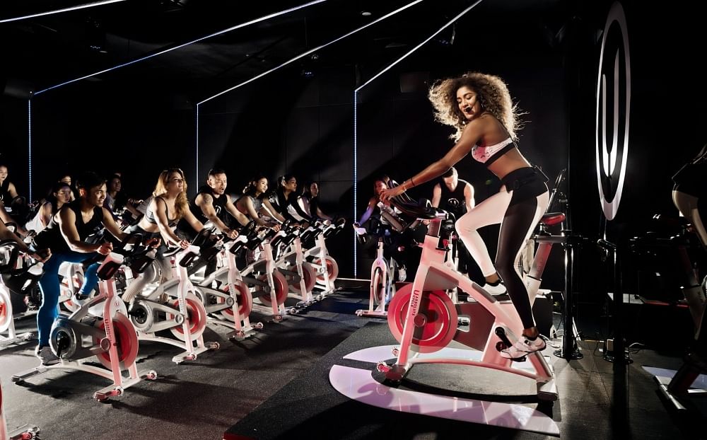 Rhythmic spin class sales near me