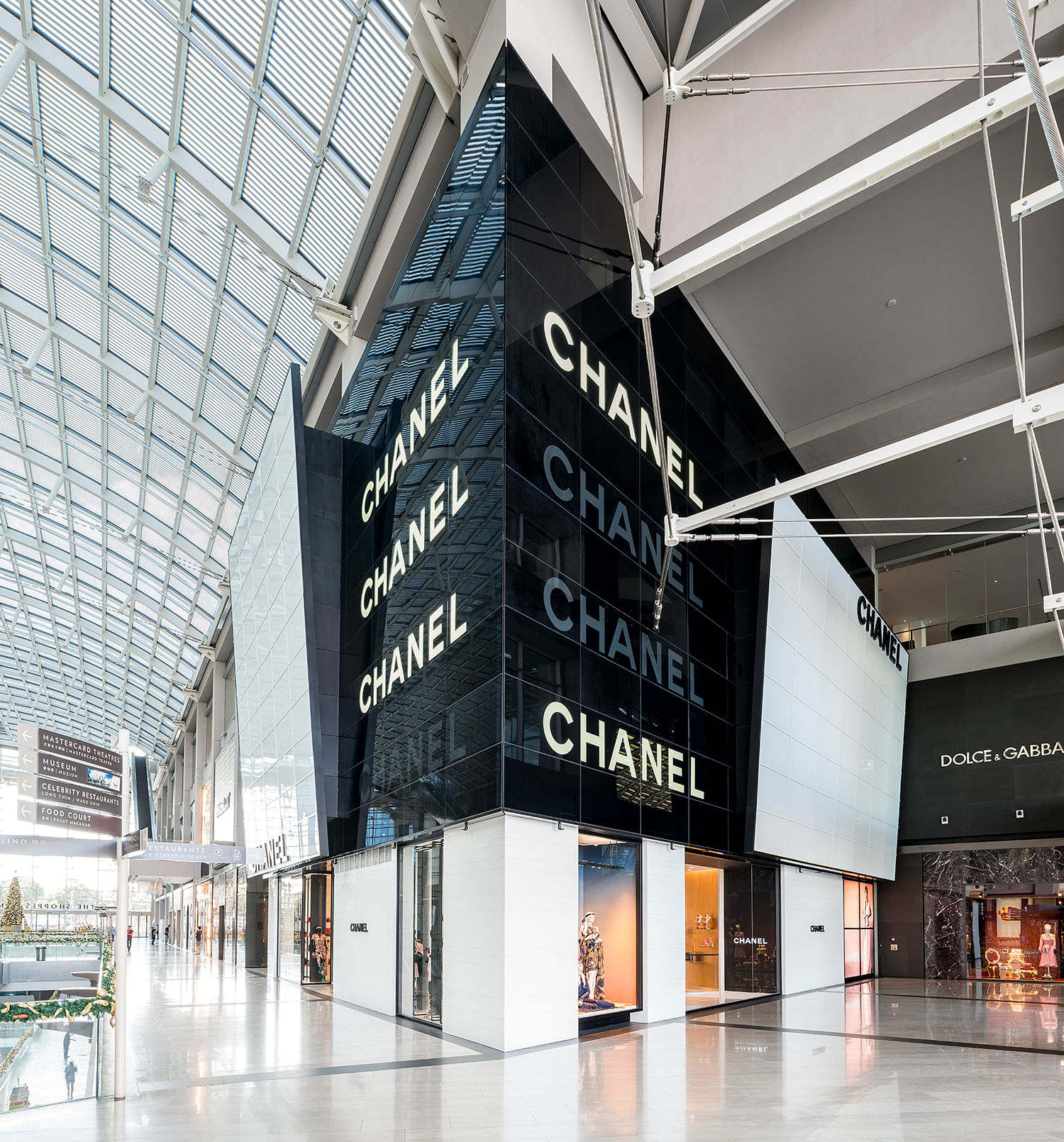 Chanel store at Marina Bay Sands shopping mall Singapore Stock Photo  Alamy