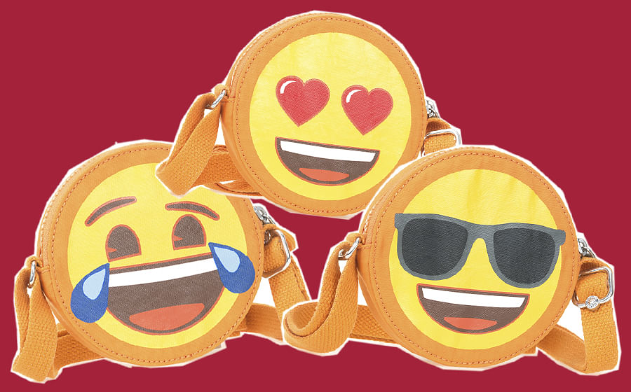 Kipling emoji best sale bag price