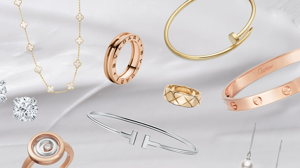 Buy MYKI Beautiful Bracelet  Ring Combo Set for Women  Girls  Gold at  Amazonin
