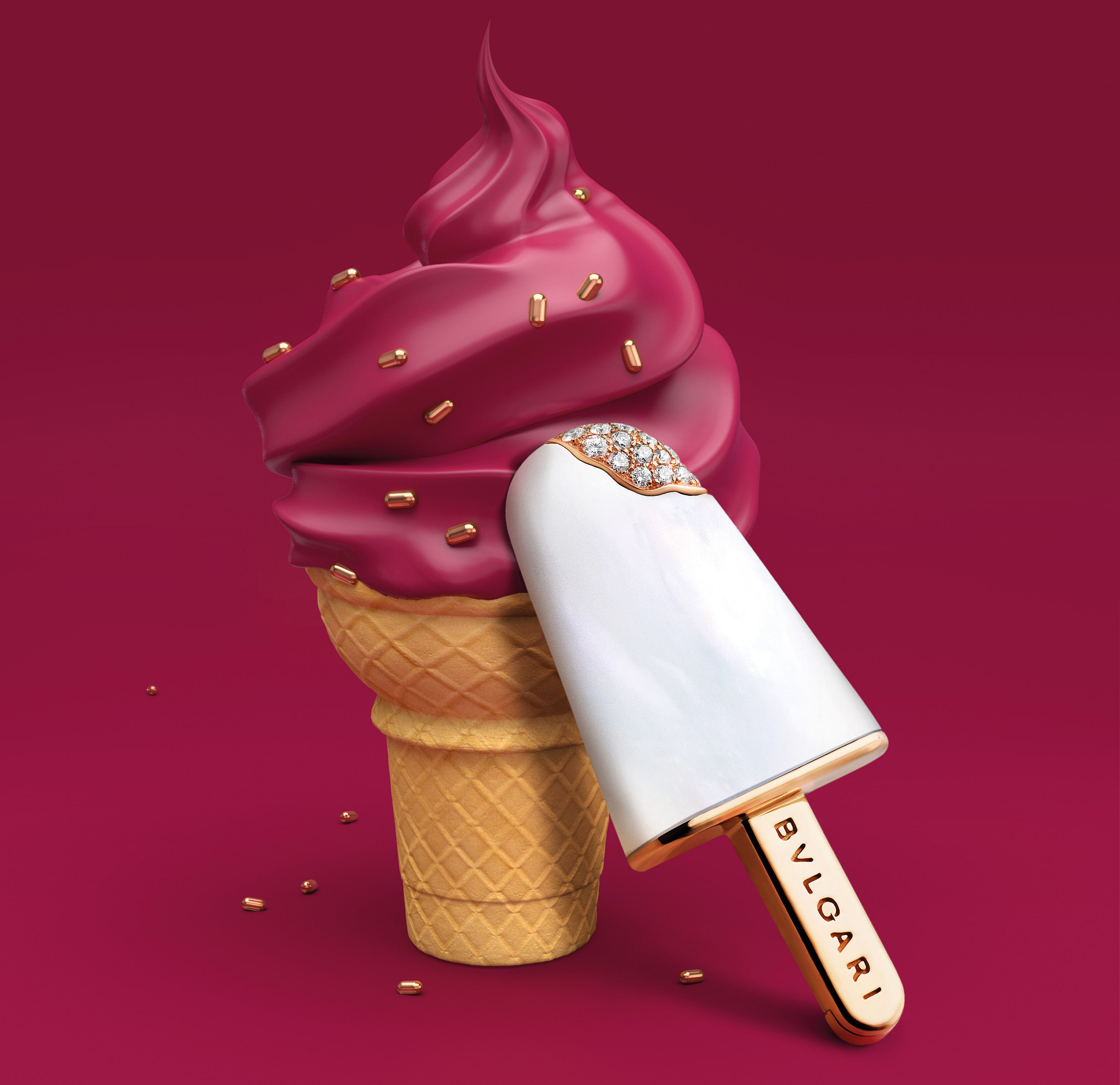 Bvlgari ice cream ring hot sale