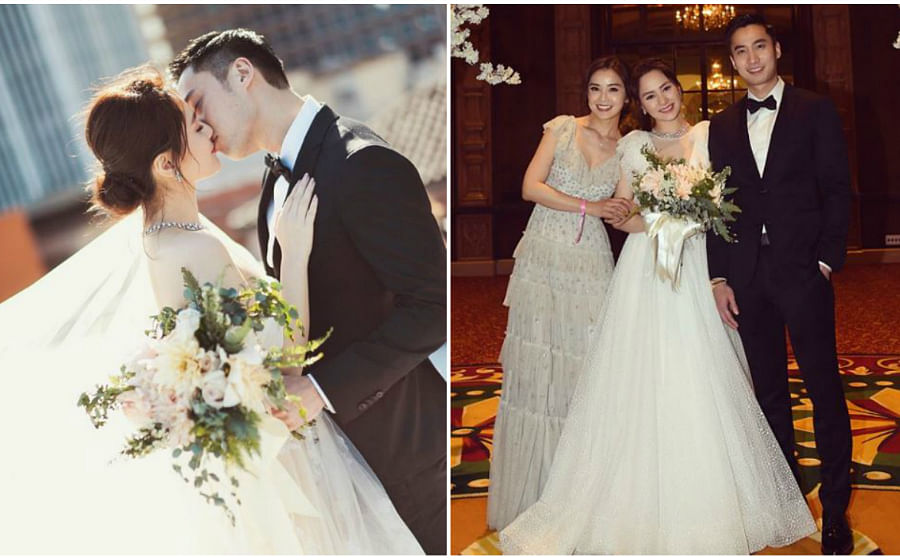 Hong Kong star Gillian Chung got married to Taiwanese 