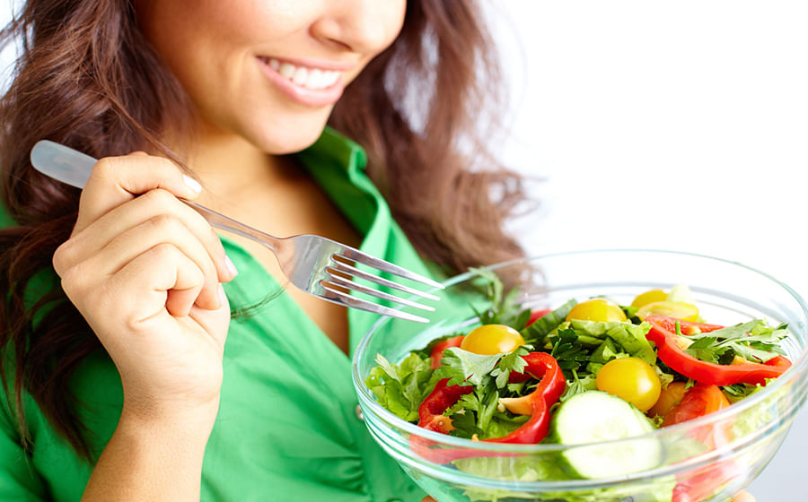 unhealthy salad toppings
