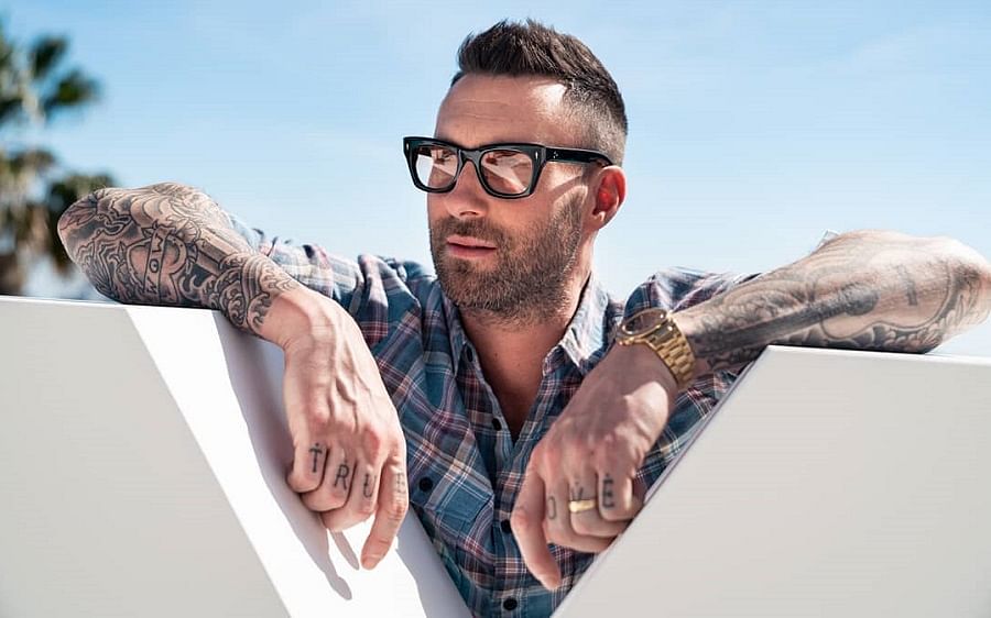 adam levine yves saint laurent