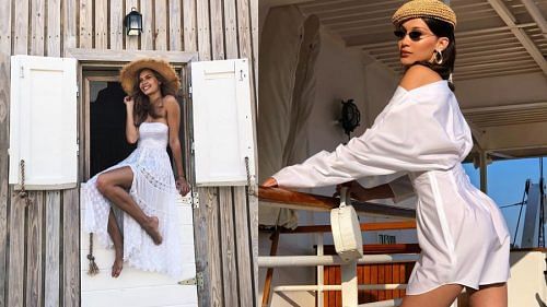 Model inspiration: How to rock head-to-toe white this summer