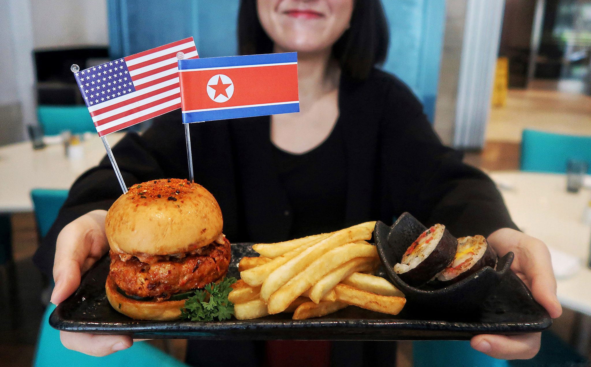Trump-Kim-inspired fusion foods
