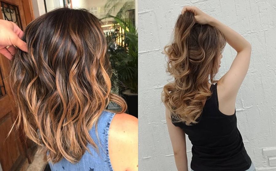 Balayage: how all the â€œitâ€ girls of Instagram are colouring their hair -  Her World Singapore