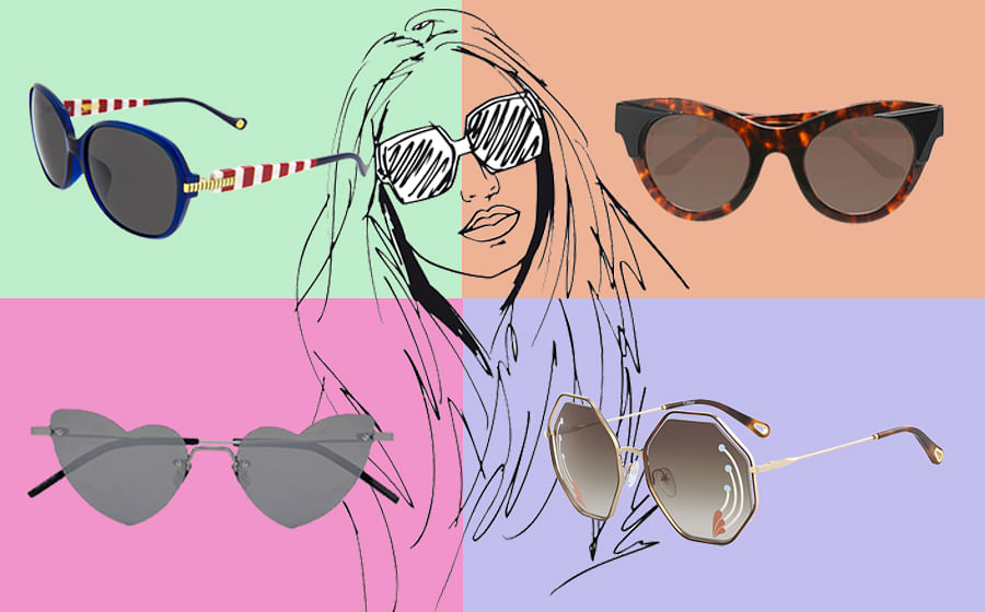 Summer '18 new sunglasses to buy, perfectly matched for every face shape -  Her World Singapore