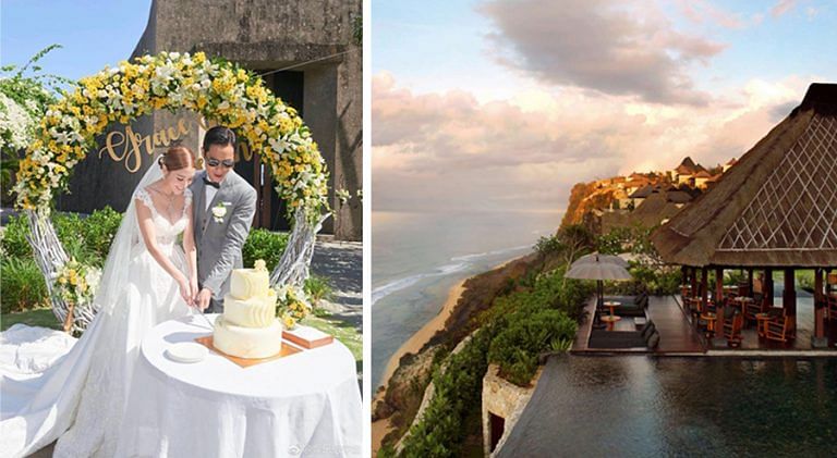 Marry like a celeb! 5 luxurious Bali resorts these Asian stars got wed at -  Her World Singapore