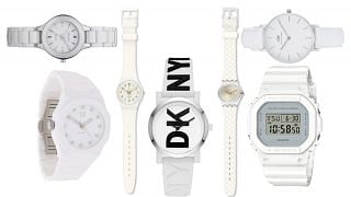 affordable white watches