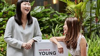 Her World Woman of the Year 2018 Ng Ling Ling and Young Woman Achiever Olivia Lee