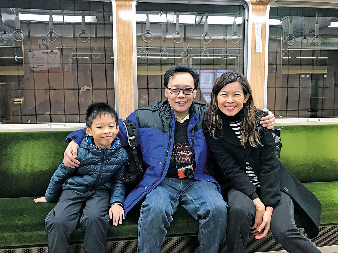 Ng Ling Ling woman of the year 2018 husband and son