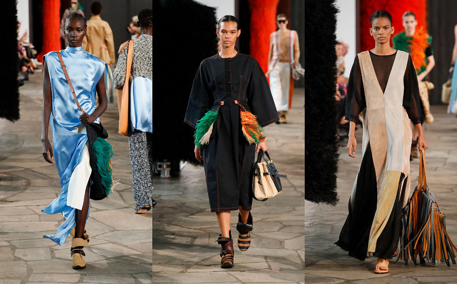 Easy, breezy fashion with a twist: Loewe’s Spring/Summer 2019 ...
