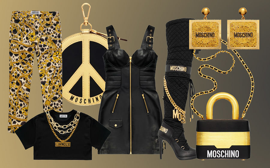 H&m hotsell moschino accessories