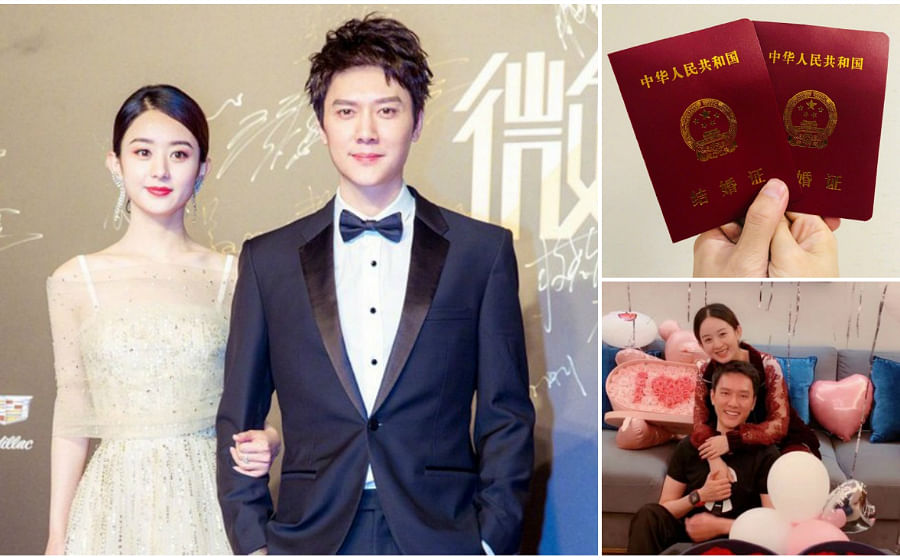 It'S Official! Chinese Stars Zhao Liying And Feng Shaofeng Are Actually  Married! - Her World Singapore
