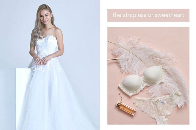 Choosing the right lingerie for your wedding dress - we show you