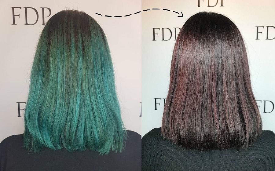 So you've dyed your hair a crazy colour - how do you dye it back? - Her  World Singapore
