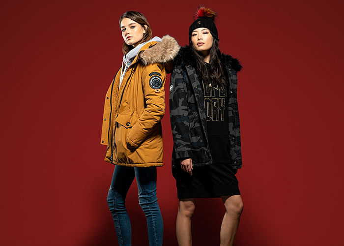 heldin Berri Mus Come wind, rain and snow, Superdry has got you covered (literally) - Her  World Singapore