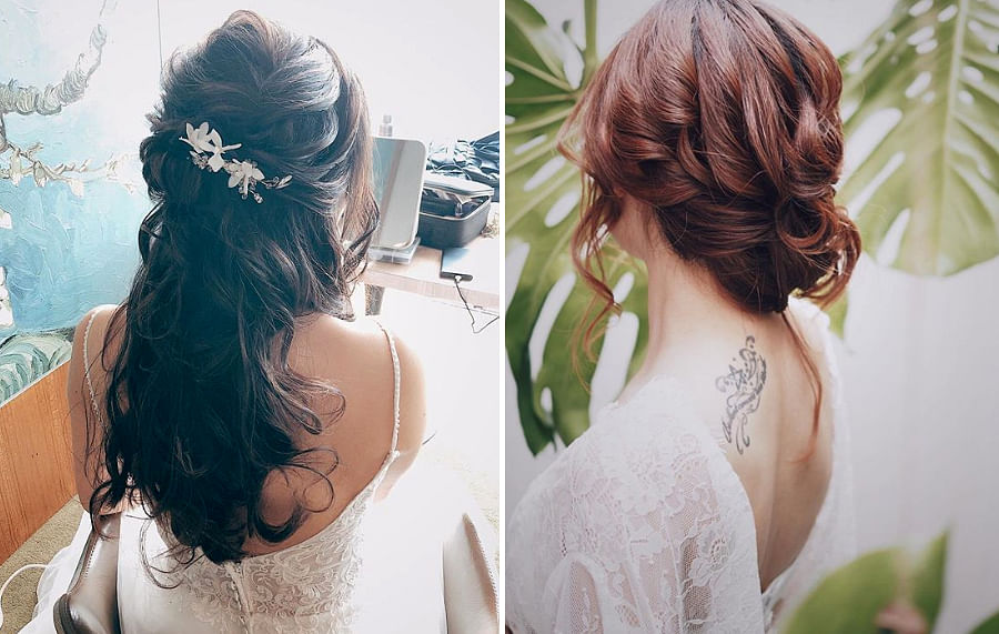 Makeup Artist Recommends Best Hair Colours for Singapore Brides