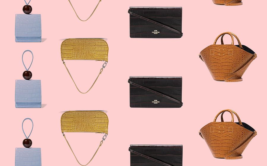 Instagram-worthy croc-effect handbags for the modern woman - Her World ...