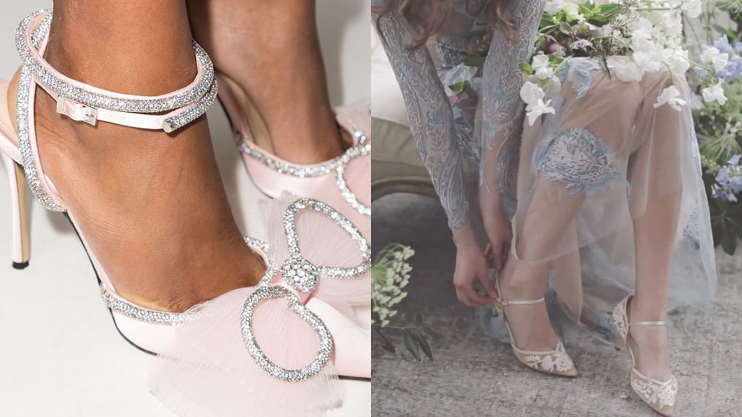 bridal shoes style banner