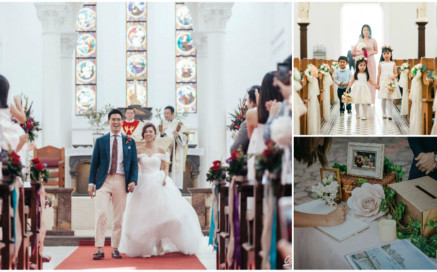 23 Gorgeous Ways These Couples Styled Their Church Weddings