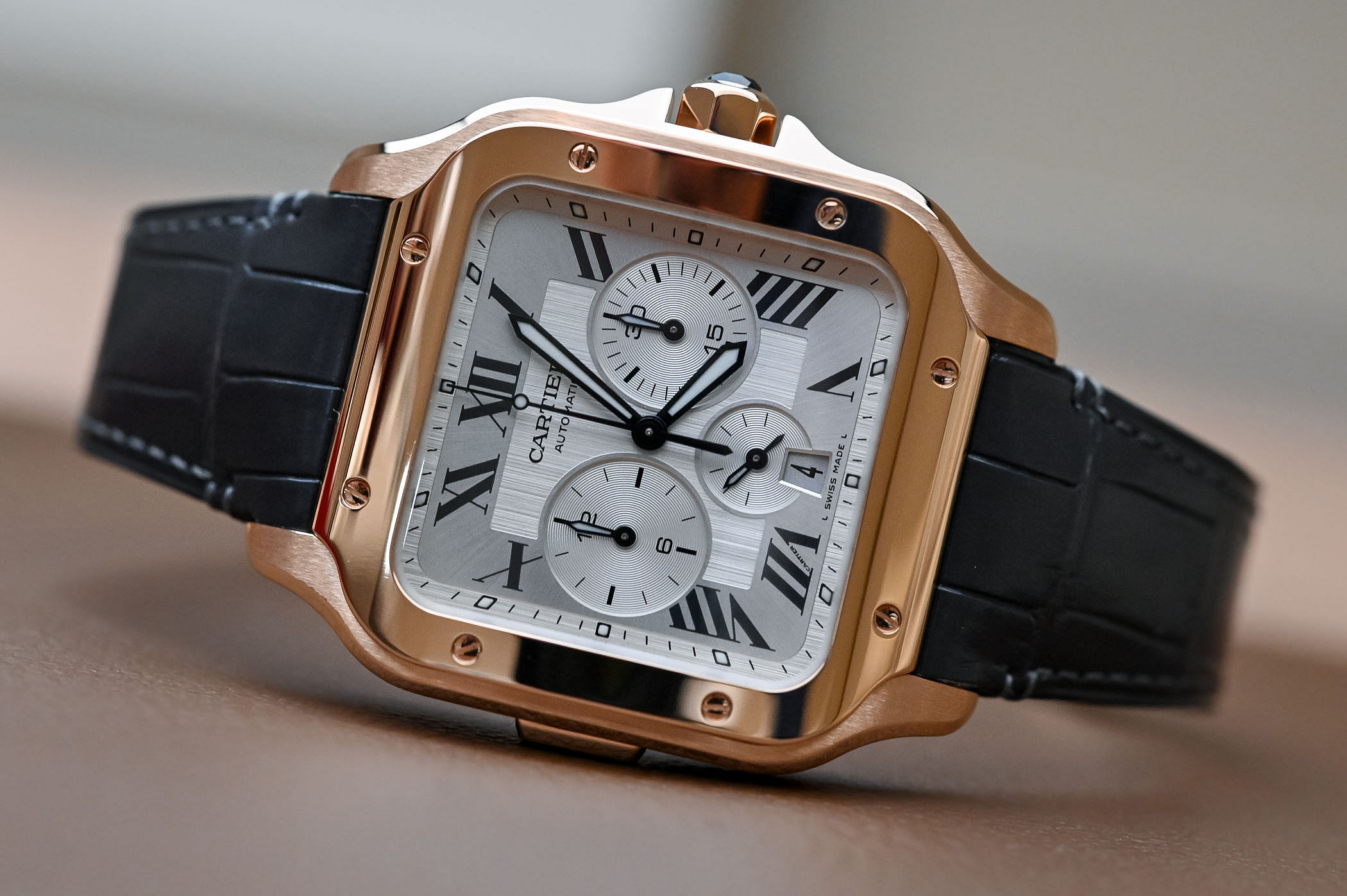 Cartier's classic Santos watches get a tasteful revamp and we're here ...