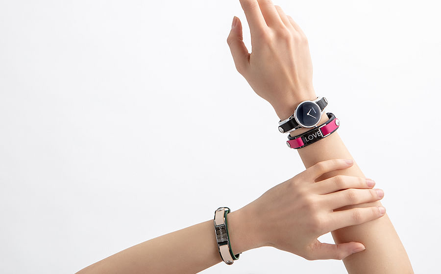 We are in love with this watch-bracelet combo that looks like there's a  party going on your arm - Her World Singapore