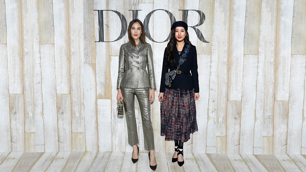celebs in Dior