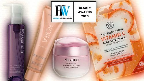 Her World Beauty Awards 2020: Best brightening skincare winners