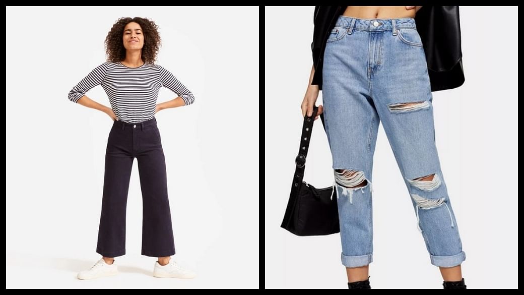 Topshop - Petite Flared Jeans on Designer Wardrobe