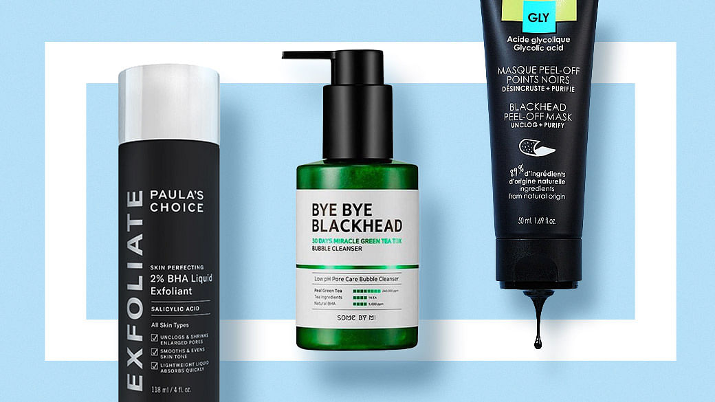 Exfoliating products that get rid of blackheads