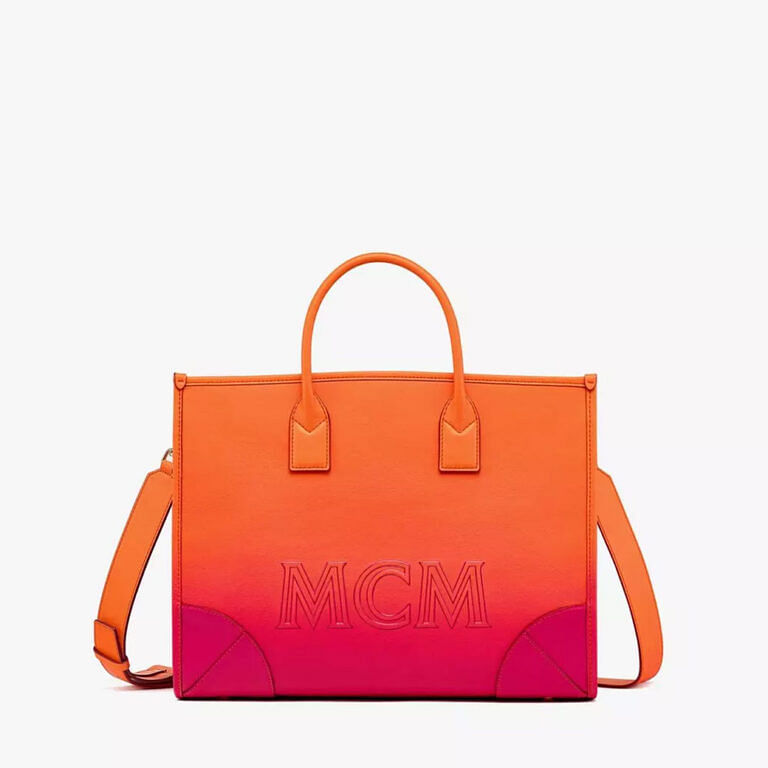 Mcm top hologram bag