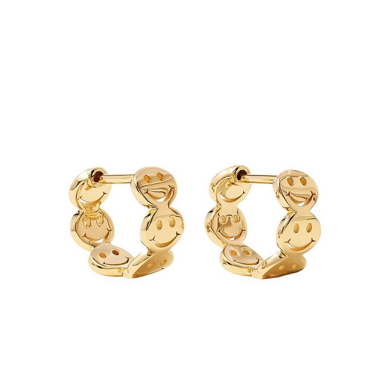 quirky hoop earrings